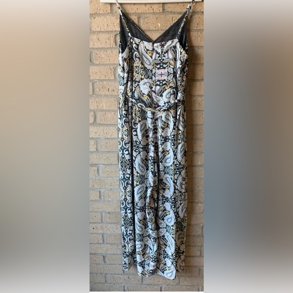 Loft Paisley Wide Leg Jumpsuit - Picture 4 of 5